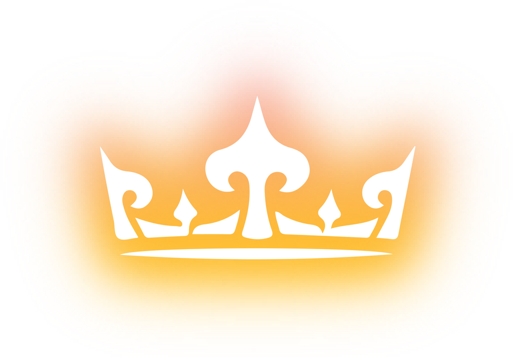 Set of crown neon